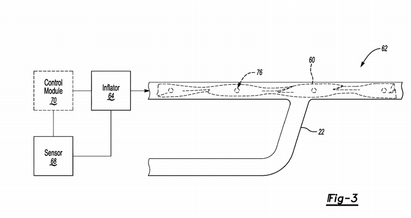 Illustration for article titled Ford Designed A Deployable Airbag Mechanism For Off-Road Vehicles With Removable Doors